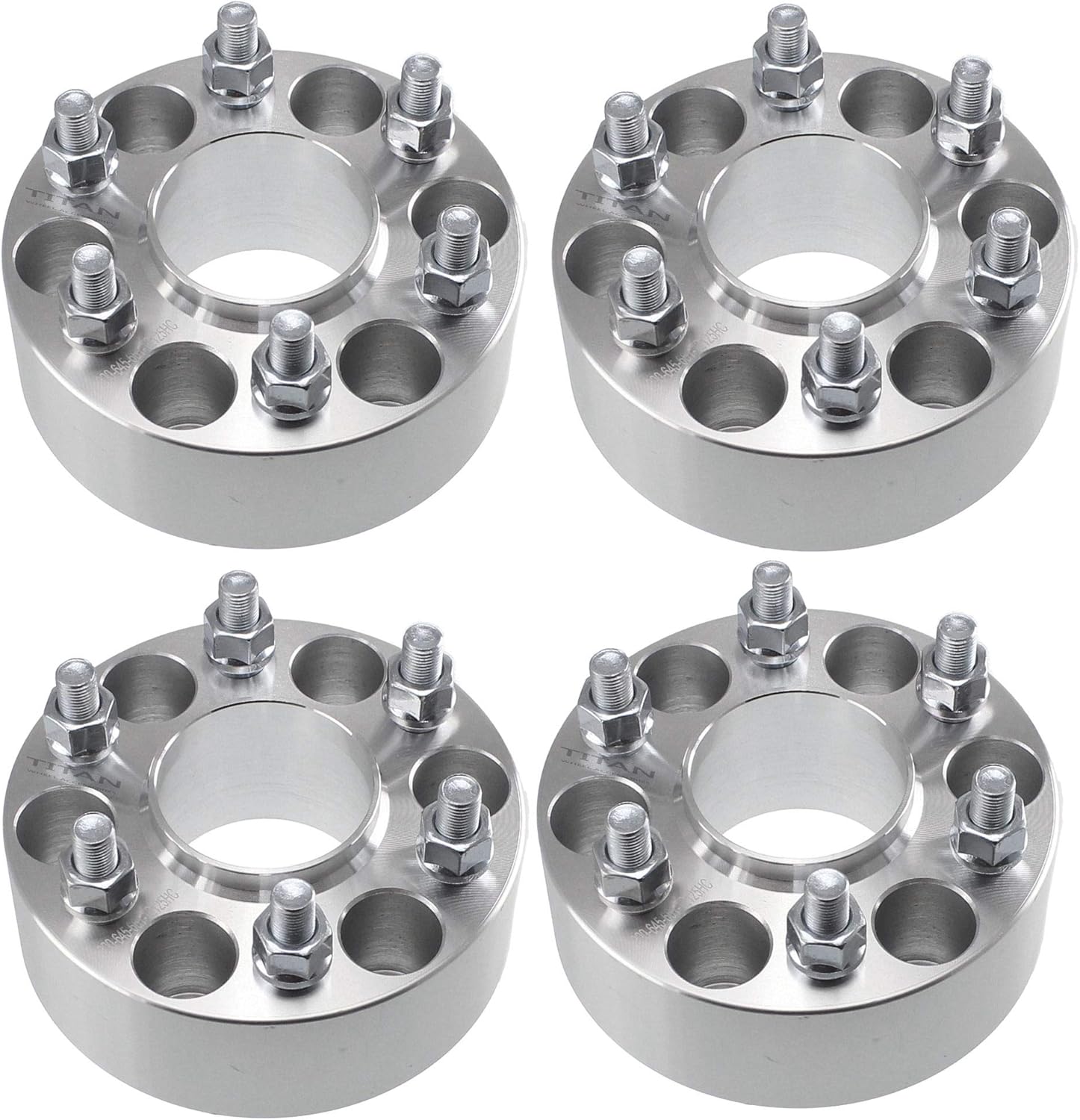 (4) 50mm 2" Hub Centric 6x4.5 (6x114.3) Wheel Spacers fits