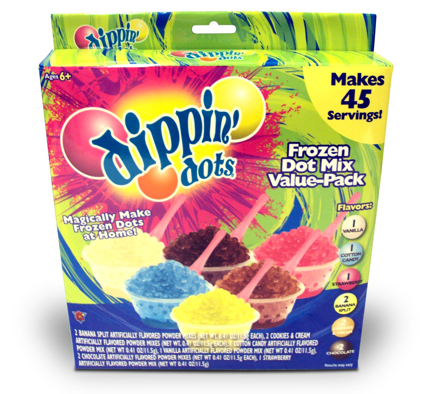 Buy Big Time Toys Dippin' Dots Frozen Dot Mix Value Pack Online at Low