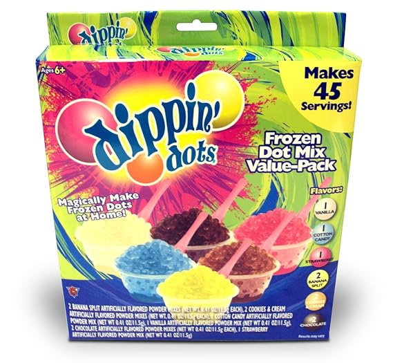 Buy Big Time Toys Dippin' Dots Frozen Dot Mix Value Pack Online at Low