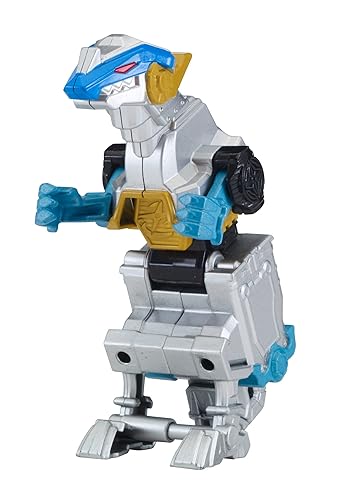 Power Rangers Ninja Steel DX Megazord – Action Figure Da 5 Pollici Con 5 Zords E Arma, Giocattolo Ufficiale