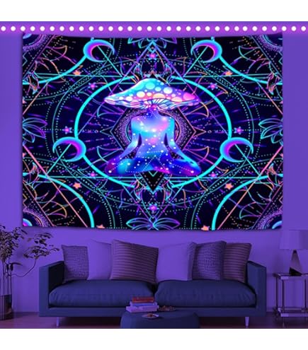 Psychedelics Art Tapestry Wall Handing, Tool 10000 Days Alex Gray
