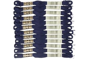 DMC 6-Strand Embroidery Cotton Floss, Dark Navy Blue