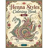 Henna Styles Coloring Book