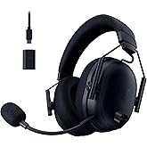 Razer BlackShark V3 Pro Wireless ANC Gaming Headset for PC: Full Band Mic - 50mm Drivers - 2.4 GHz, Bluetooth, USB, 3.5mm - W