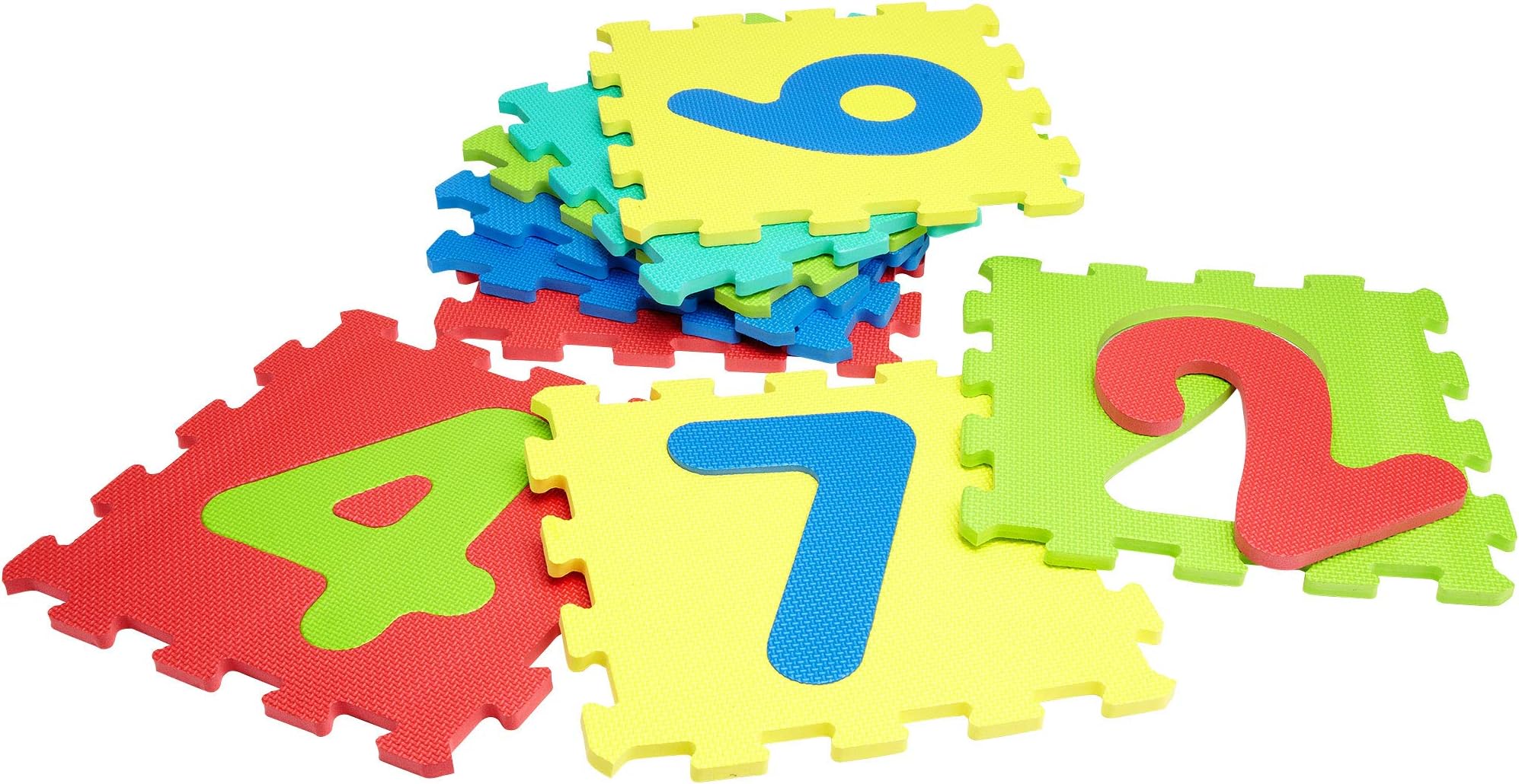 Globo Vitamina G 9 Pieces Number Puzzle Mat, 32 x 32 x 1 cm