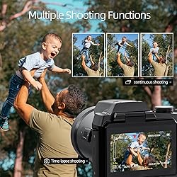 Monitech 64MP Digital Camera for Photography and