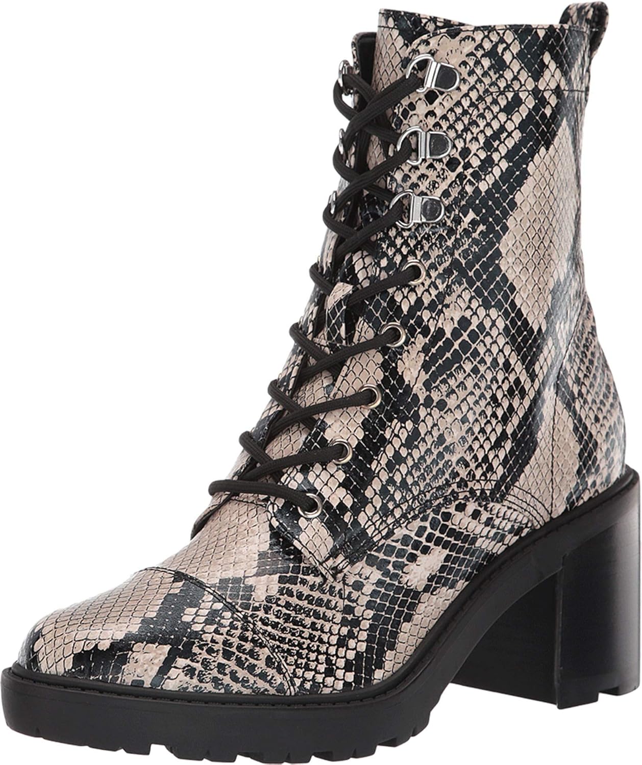 marc fisher lanie combat boot black