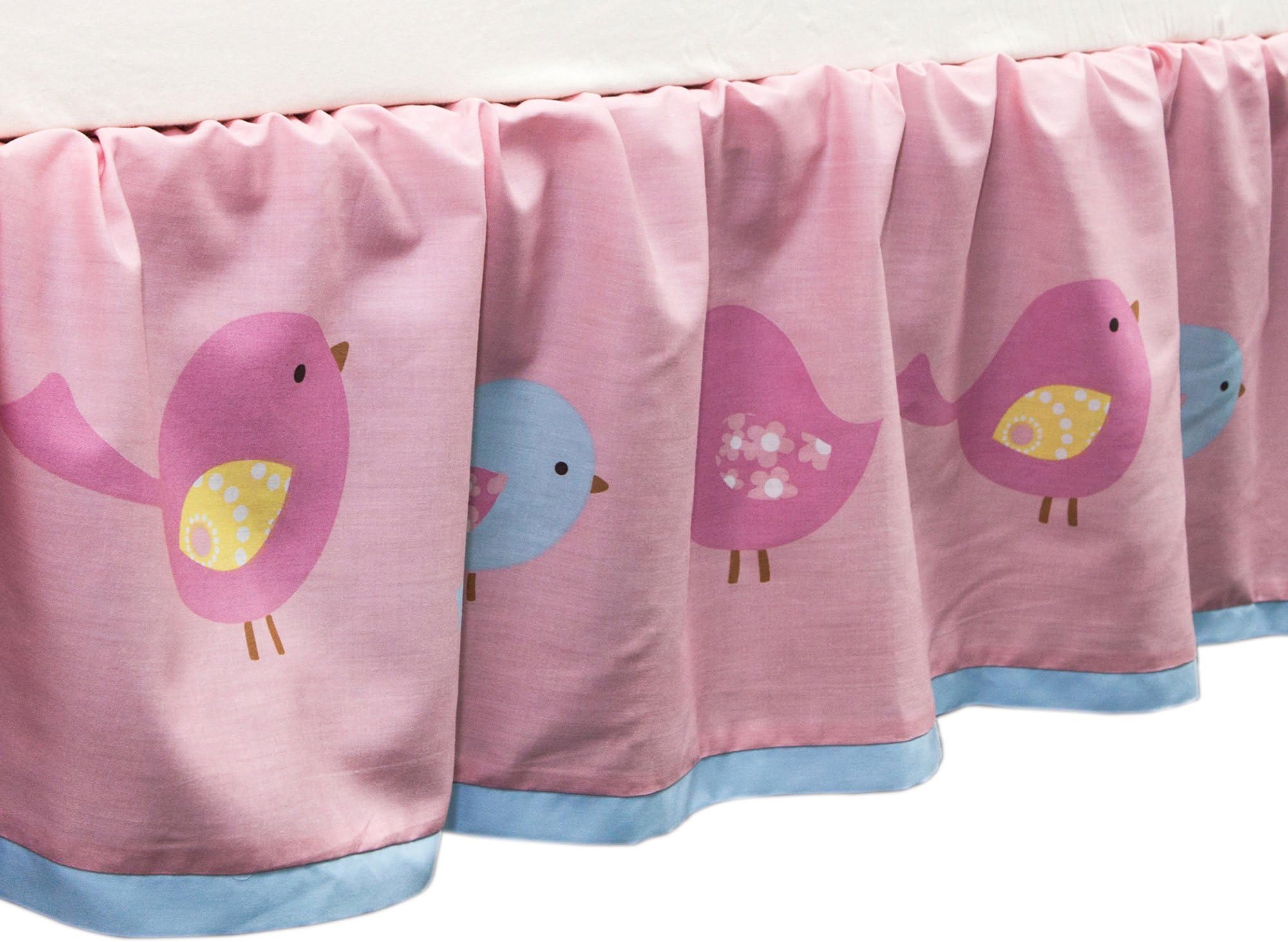 Sweet Tweet Bird Dust Ruffle by True Baby