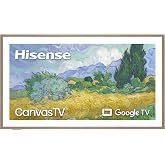 Hisense 55&ldquo; Hi-QLED S7 CanvasTV Series 4K UHD Art Google Smart TV (55S7SG, 2026 New) - 144Hz, Art Mode, Anti-Glare Panel, Dolby Vision HDR, Hi-Matte Display, Frame &amp; UltraSlim Wall Mount Included