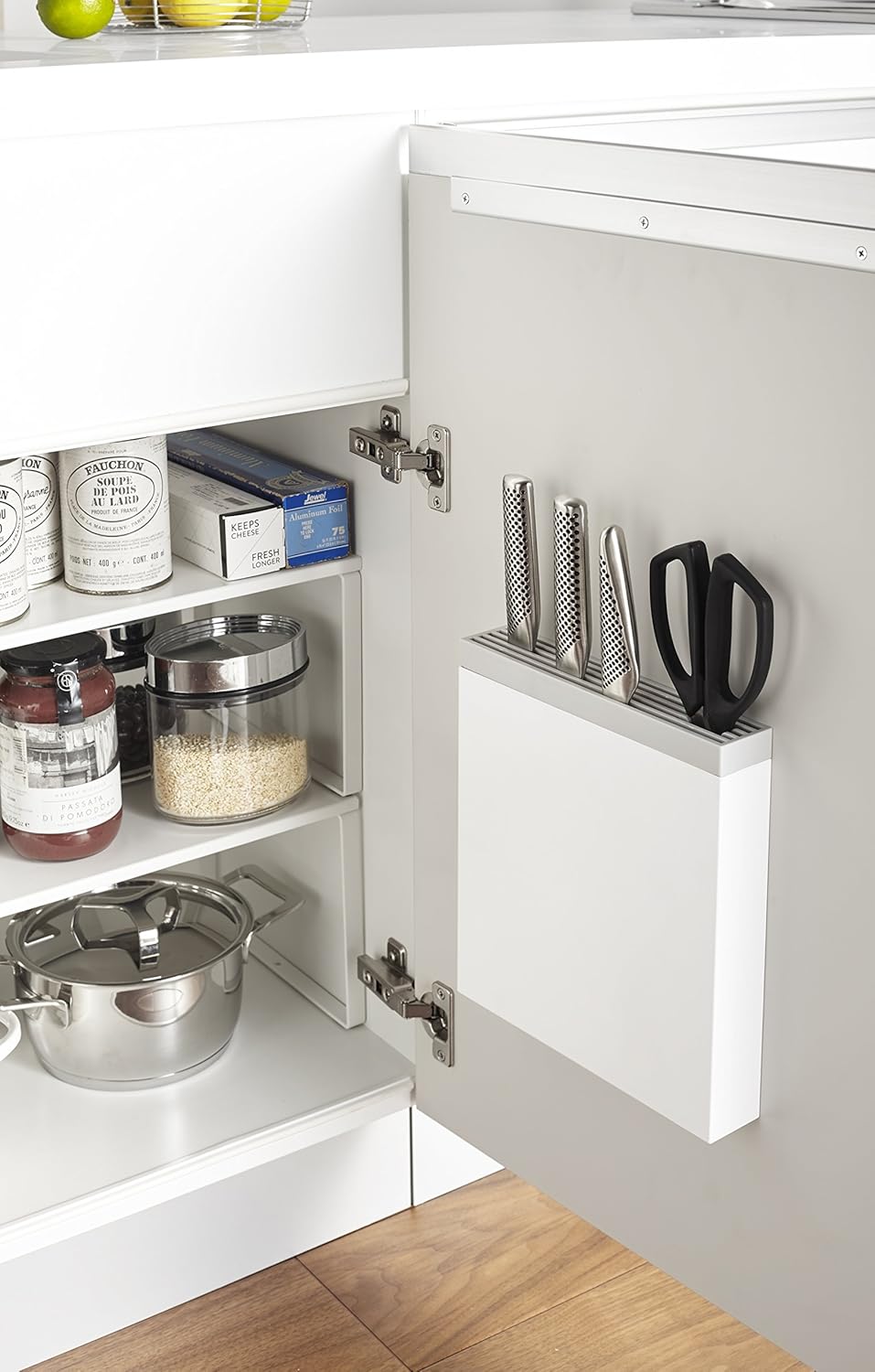 山崎実業 包丁キッチンばさみ差し タワー 3843