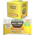 Miracle Noodle Organic Shirataki Konjac Fettuccine Pasta, Low Carbs, Low Calorie, Gluten Free, Soy Free, Keto Friendly, 7oz (Pack of 6) (ASINPPOSPRME36936)