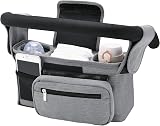 Momcozy Stroller Organizer Pram Bag Multifunctional with Cup Holders view 1