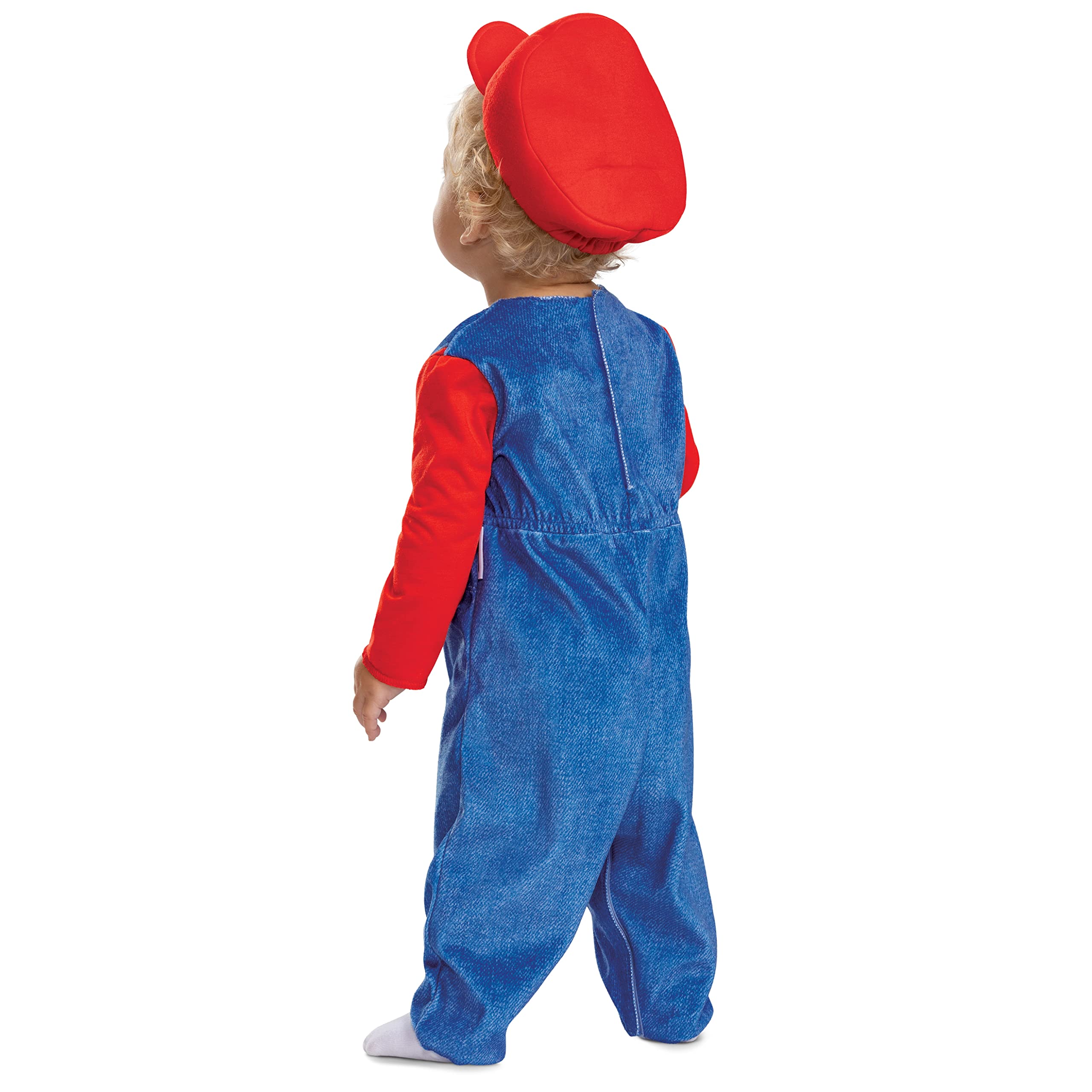Disguise Infant Mario Costume, Official Super Mario Bros Outfit for Babies