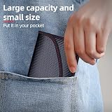 NEUSID Faraday Bag for Key Fob 2 Pack Leather RFID Signal Blocking Case view 4