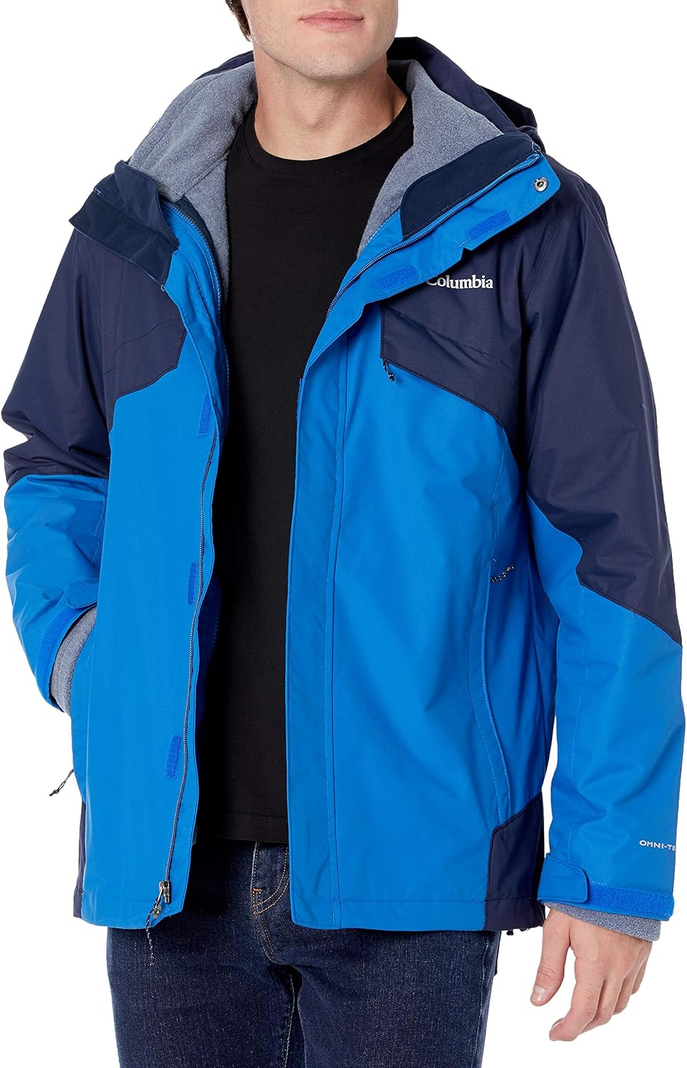 columbia men's bugaboo ii insulated interchange jacket