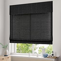 Pasoun Cordless Roman Shades for Windows, Window