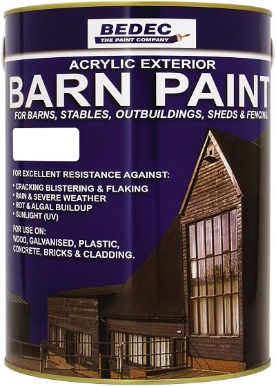 Bedec Barn Paint Matt Black 2.5 Litre BEDE2AN0003/40