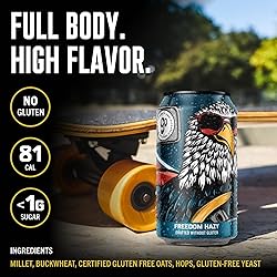 Go Brewing - Freedom West Coast Pale, Amber, and