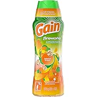 GAIN Gain Fireworks in-Wash Scent Booster Beads, Island Fresh, 20.1 Ounce, Pack of One