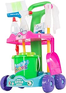 toy janitor cart