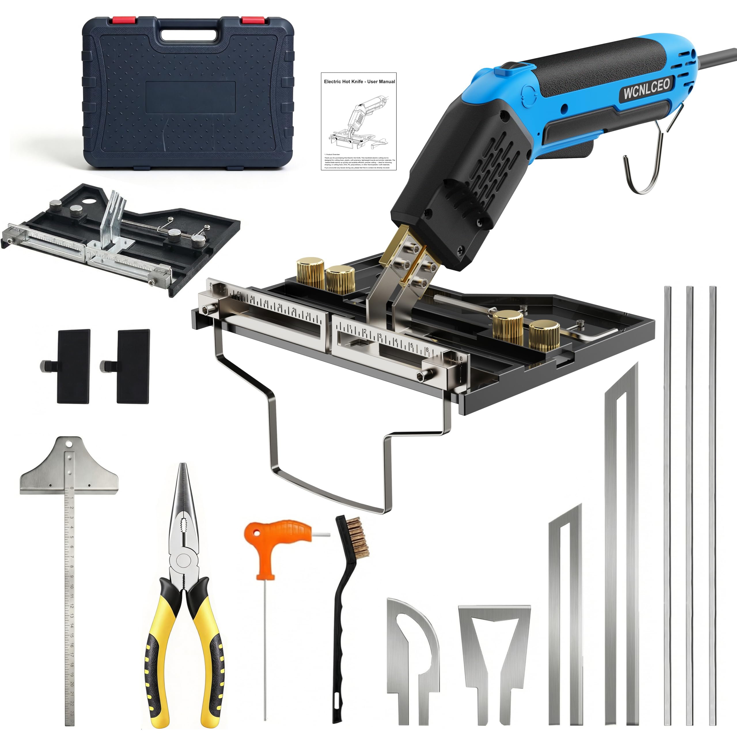 Photo 1 of ?New Model? Foam Cutter Electric Hot Knife, Foam Cutting Tool Kit,Air Cooled 200W Styrofoam Cutting Tool Kit for Cutting Foam Board Insulation, EPP, EPS, XPS, EVA