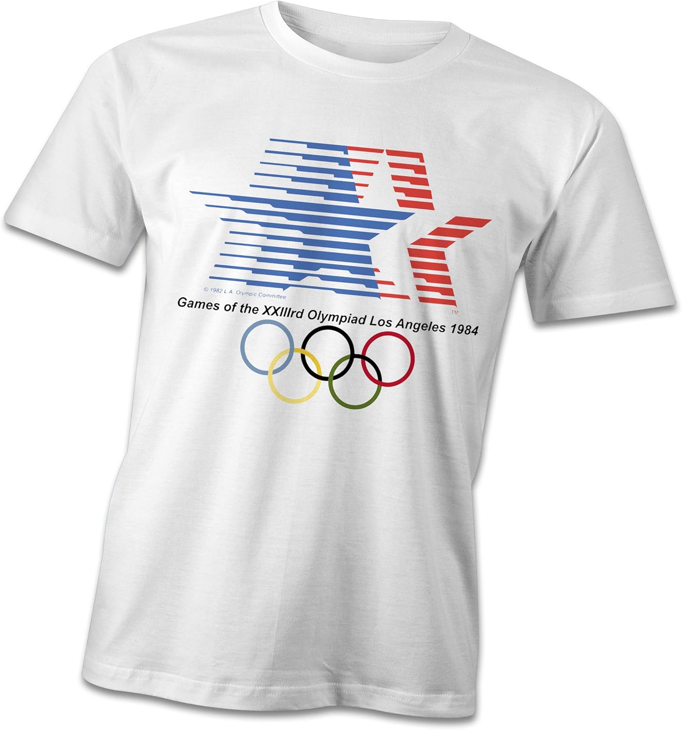 Retro Olympic TShirt, Classic Olympics, LA Olympics 84 Shirt, Eighties
