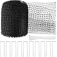 NONMON Bird Netting 5 x 100 ft Heavy Duty Garden Netting,Animal Fence Netting Protect Fruits Trees Vegetables Against Birds, Deer, Squirrels, Black