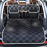 BRONZEMAN Pet Cargo Cover Liner for SUV and Car,Non Slip,Waterproof Dog Seat Cover Mat for Back Seat Trucks/SUV with Bumper F