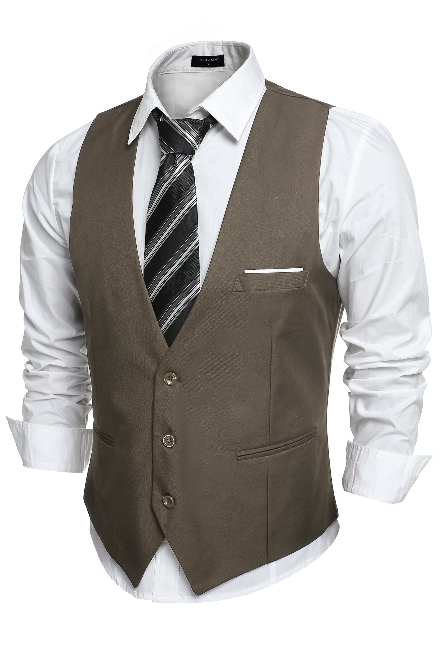 casual suit vest