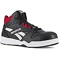 Reebok Work Men's RB4132 BB4500 Safety High Top Composite Toe Work Sneaker Black and Red Industrial & Construction Boot, 10.5