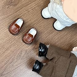 Mini Doll Shoes, 1 Pair Cute Loafer Shoes