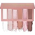 SUSIKEKI 6 Colors Mini Naked Eyeshadow Makeup Palette Blush-colored Neutral Tone Eye Shadow Matte & Shimmer Nude Make Up Pallet with Mirror Blendable Highly Pigmented Travel Size Gift Kit 03
