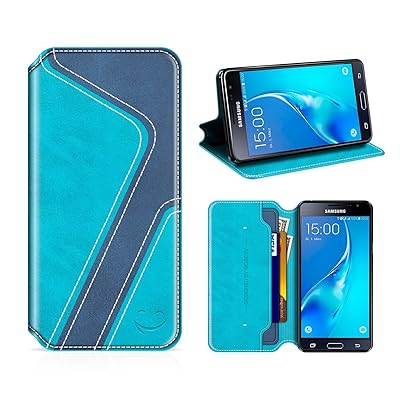 Wallet Case Samsung Galaxy J3 Phone Cases Amazon Mobesv Aqua Dark