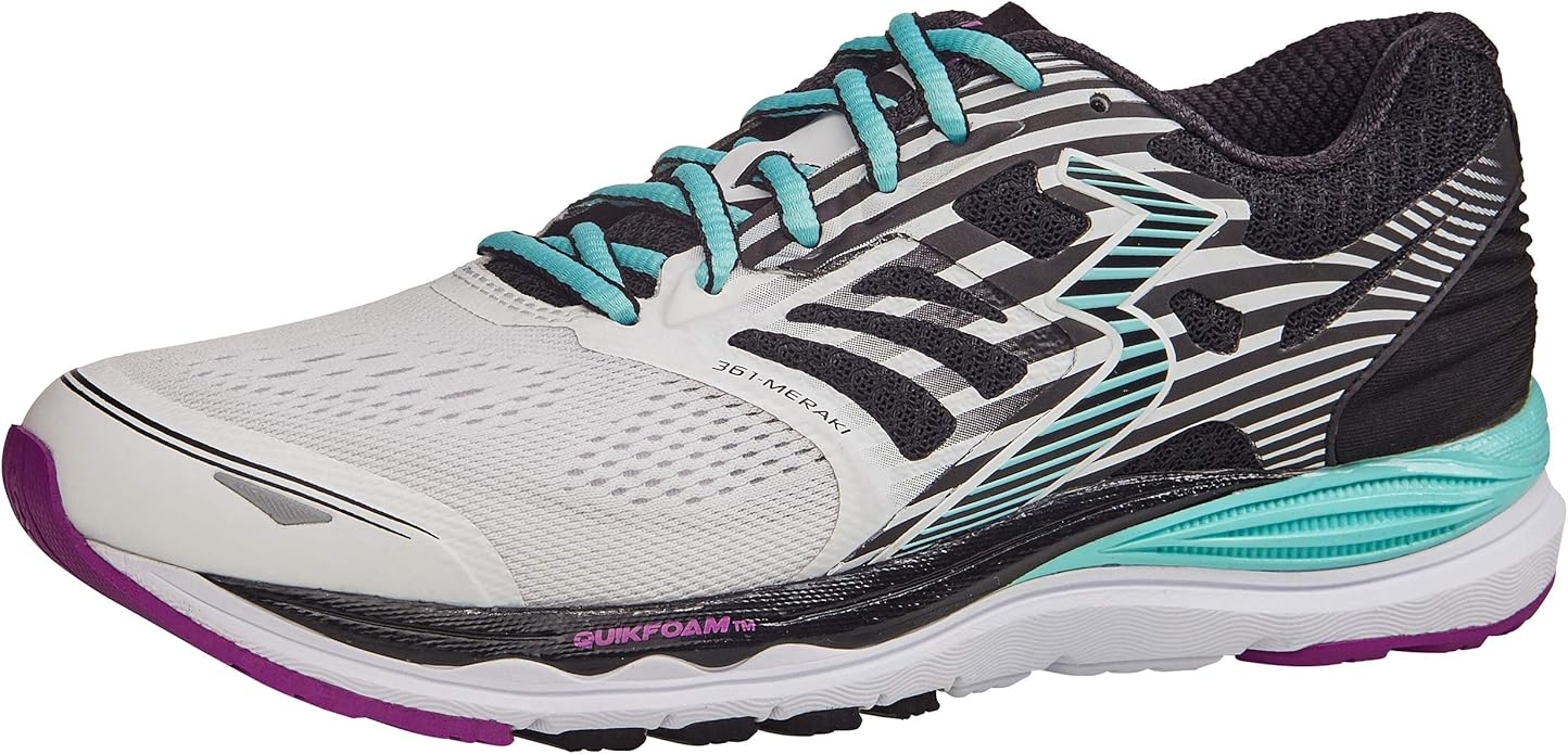 Amazon 361 Degrees レディース Meraki ハイパフォーマンス 日常トレーニング 軽量 ランニングシューズ 361 ランニング