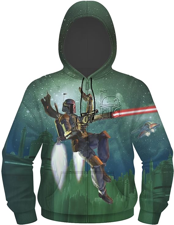 Amazon.com: Star Wars Women's Boba Fett Jacket: Clothing