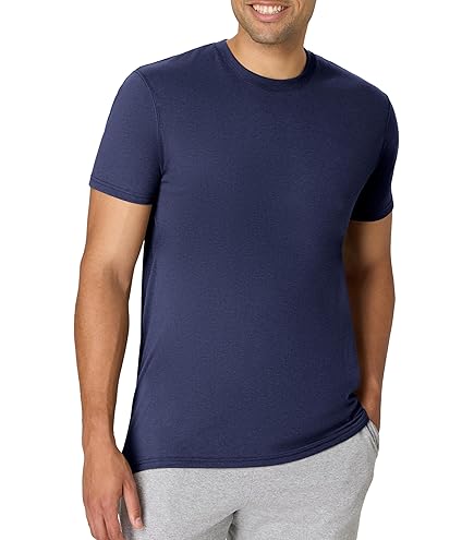 Hanes Mens Essential-T Tall T-Shirt, 2XLT, Athletic Navy | Amazon.com
