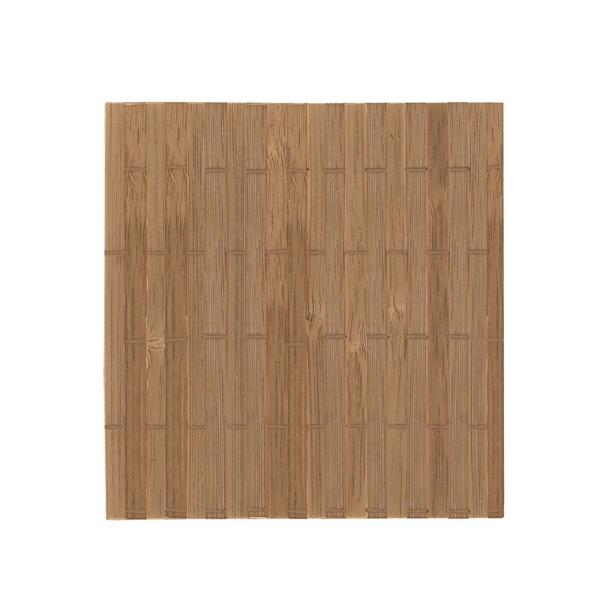 Square Bamboo Coasters Set of 5 Coasters. Original Coasters. Reusable Rustic Bamboo Coasters. (Dark)