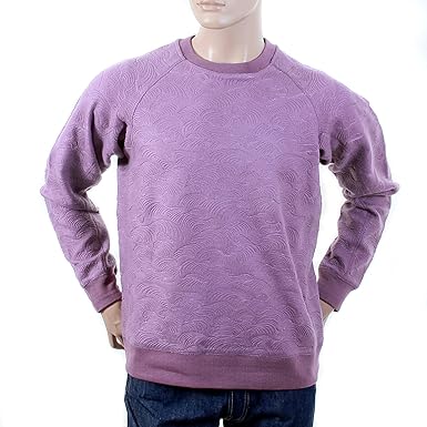 sudadera lila hombre