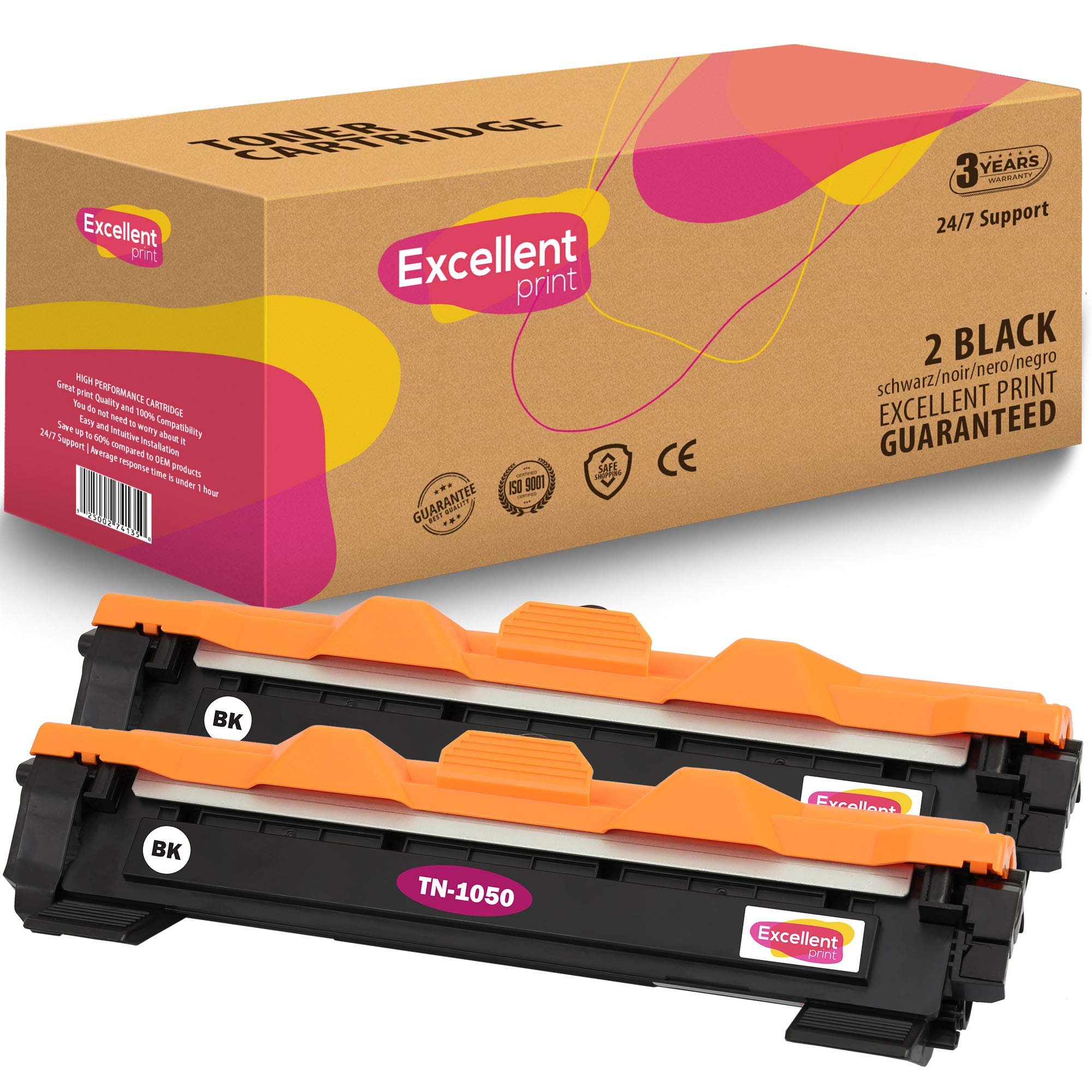 Excellent Print TN-1050 Compatible Toner cartridge for Brother DCP-1610W HL-1210W MFC-1910W HL-1110