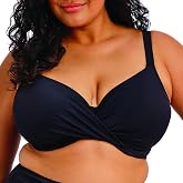 Elomi Swim Women's Plain Sailing Underwire Plunge Bikini Top