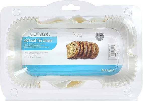 Kitchencraft Bakvorm Met Antiaanbaklaag 907 G 20 X 9 Cm Verpakking Van 40 Stuks Amazon Nl
