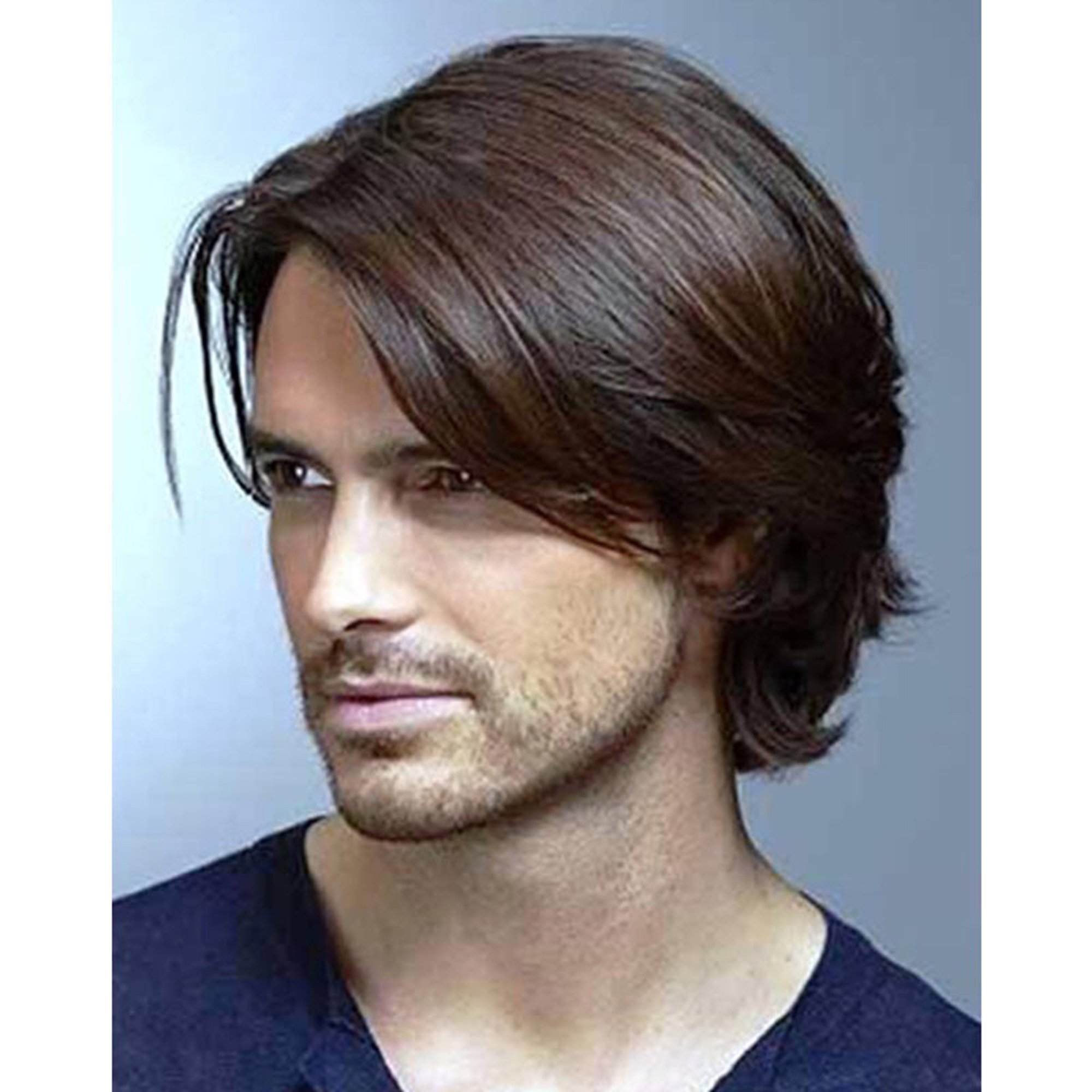 Galleon Dreambeauty 100 Pure Human Hair Men S Toupee Size