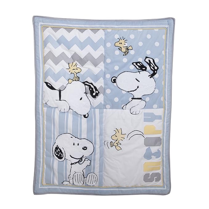 snoopy nursery bedding