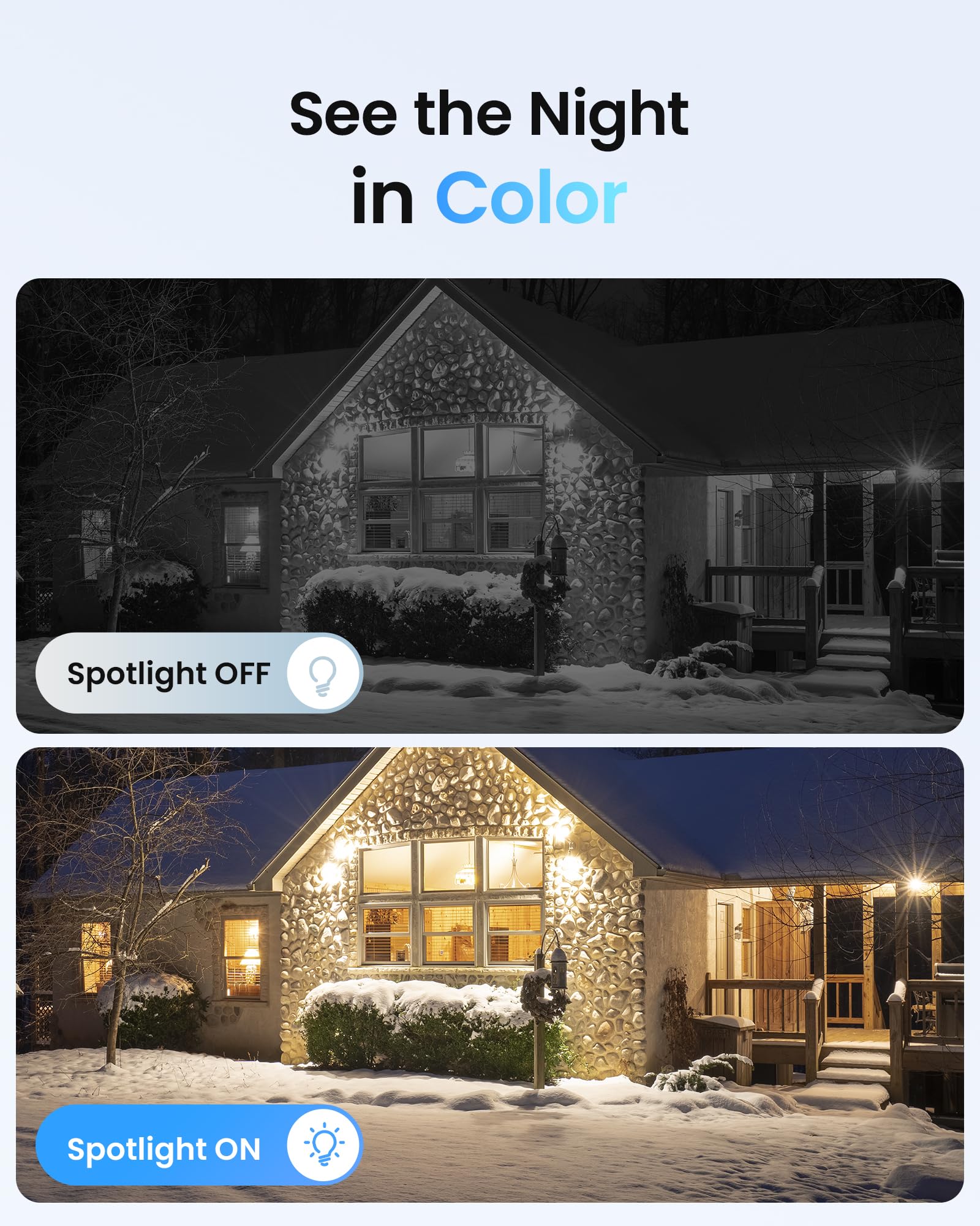 ZOSI 8CH 2K Wi-Fi 6 Security Camera System,8x 3MP Plug-in WiFi Outdoor Cameras,Spotlight Color Night Vision,AI Person Detection,2 Way Audio,8MP 4K 8Channel NVR with 2TB Hard Drive for 24/7 Recording