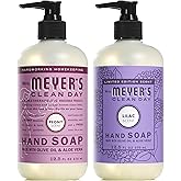 MRS. MEYER'S CLEAN DAY Hand Soap Variety Pack, 1 Peony, 1 Lilac, 2 CT