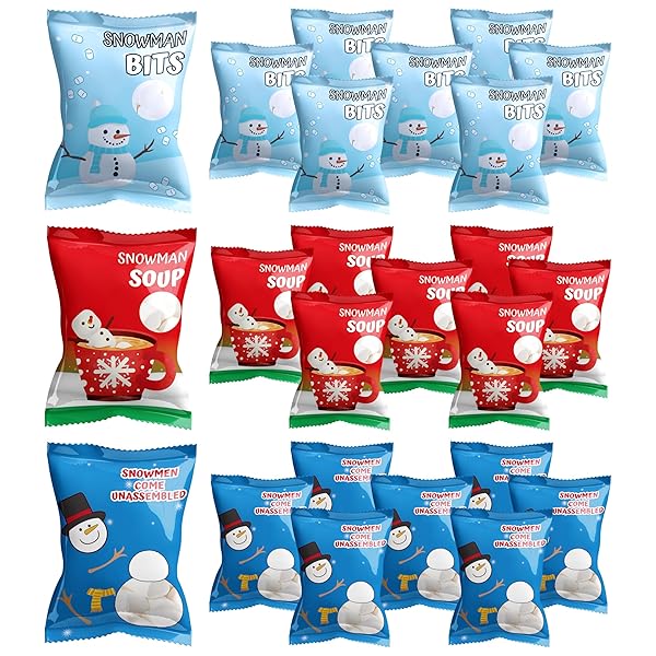 4E’S NOVELTY 24 PACKETS 3 ASSORTED CHRISTMAS MINI...