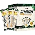 EHP Labs OxyGreens On The Go Greens Powder Stick Packs (15 Count) - Greens Packets - Spirulina & Chlorella Superfood, Sugar Free Green Juice Powder, Antioxidants & Immunity Support (Pineapple)