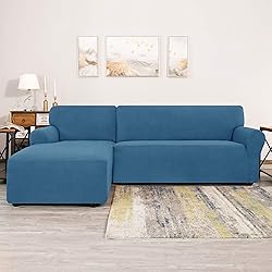 CHUN YI Stretch Sectional Couch Covers Soft L