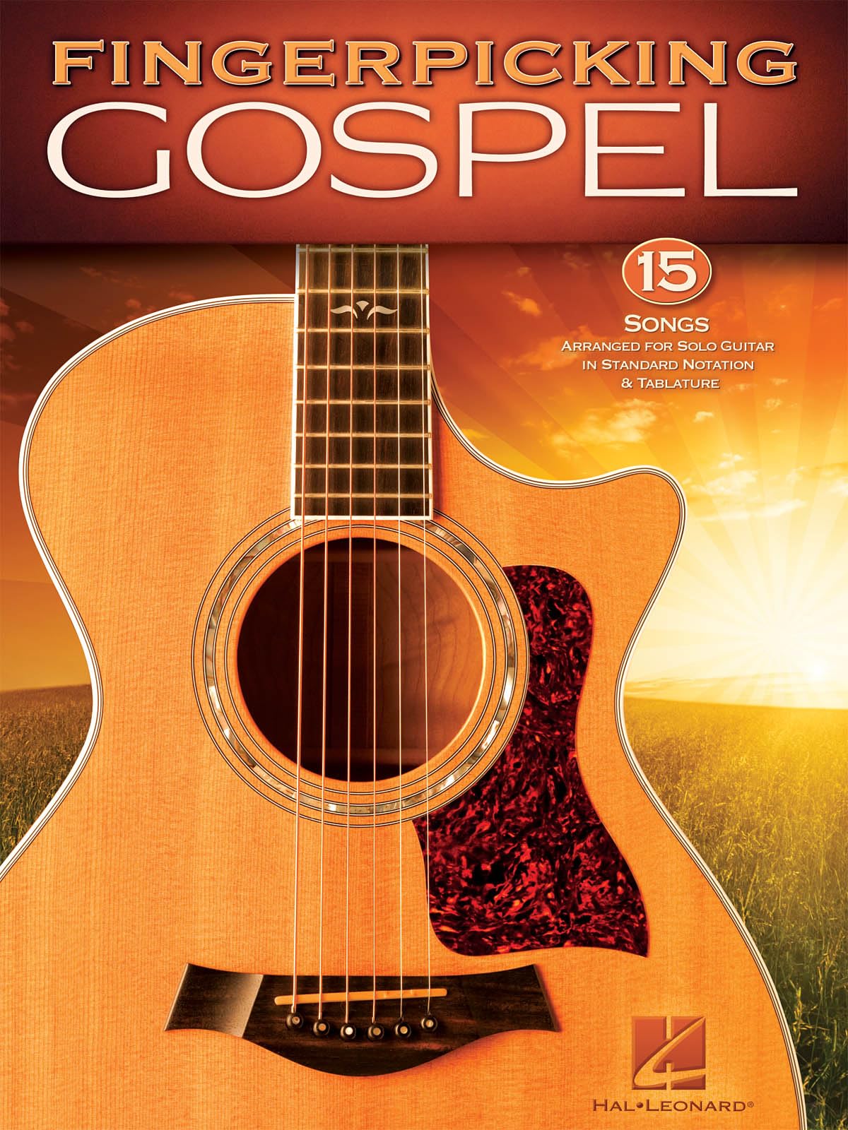 Fingerpicking Gospel Guitar Solo With Tab Book