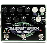 Electro-Harmonix Superego+ Synth Engine/Multi-Effects Pedal | Raise the bar when it comes to creating synth effects, sound layers, glissandos, infinite sustain and more!